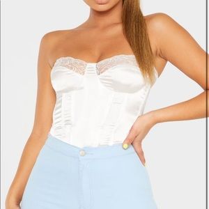 Satin Corset top